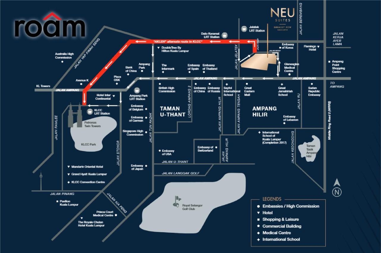 Neu Suites Residence, Embassy Row Kuala Lumpur Exterior photo